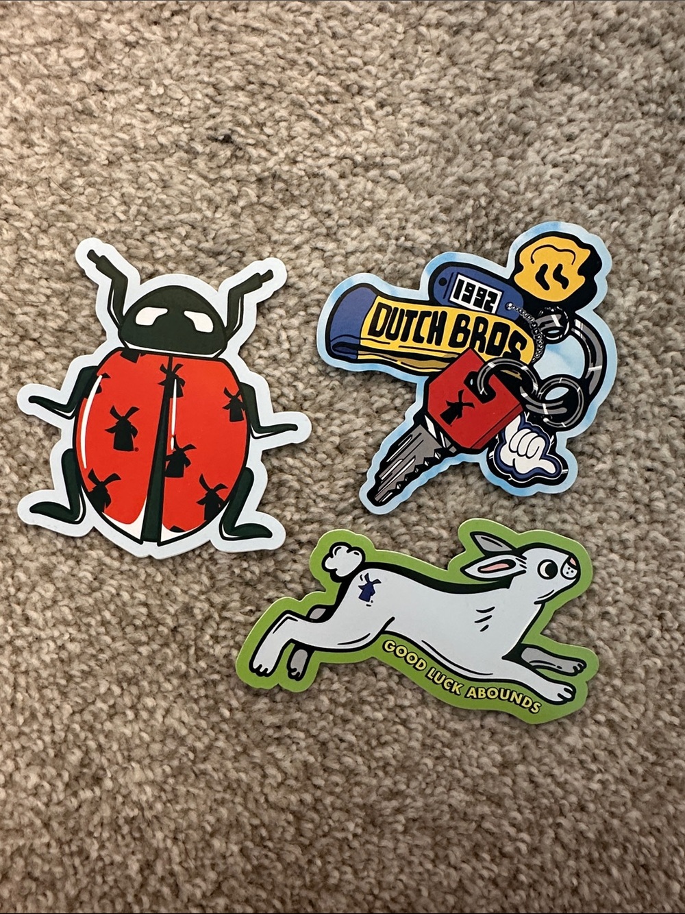 Dutch Bros Sticker Set- all three